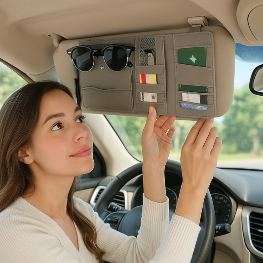 Car Sun Visor Organizer